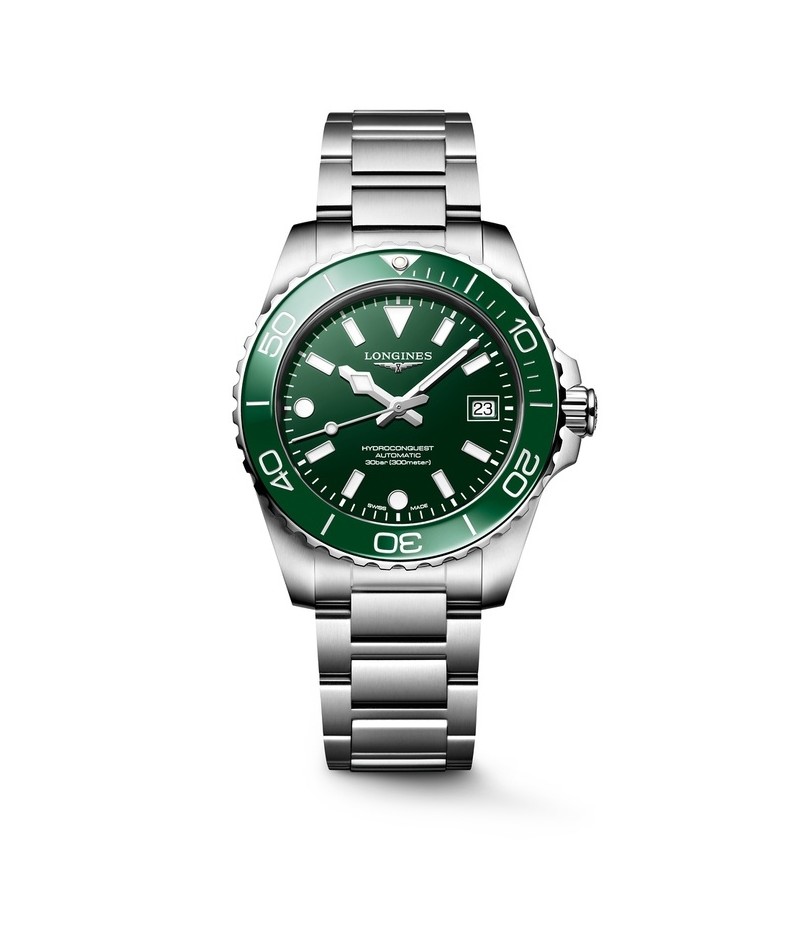 Longines - Hydroconquest Automatico Verde 39mm L3.779.4.06.6