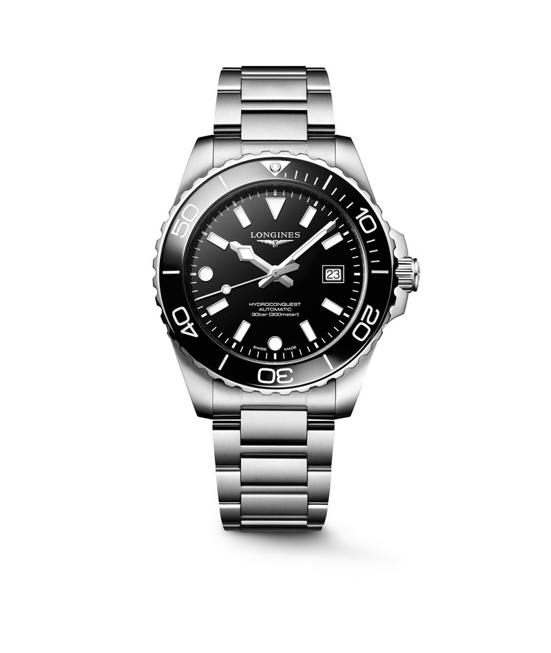Longines - Hydroconquest Automatico Nero L3.788.4.56.6