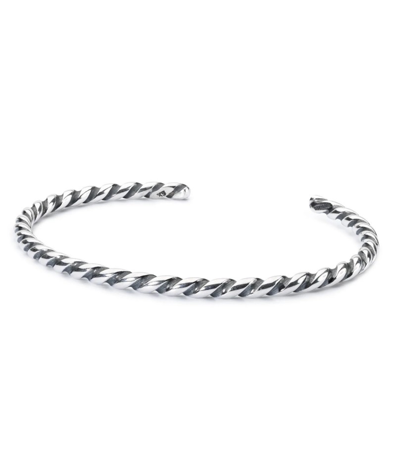 Trollbeads - Bangle argento spirale XXS TAGBA-00006