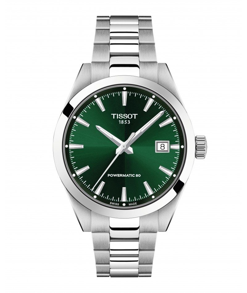 Tissot - Gentleman Powermatic 80 38mm Verde...