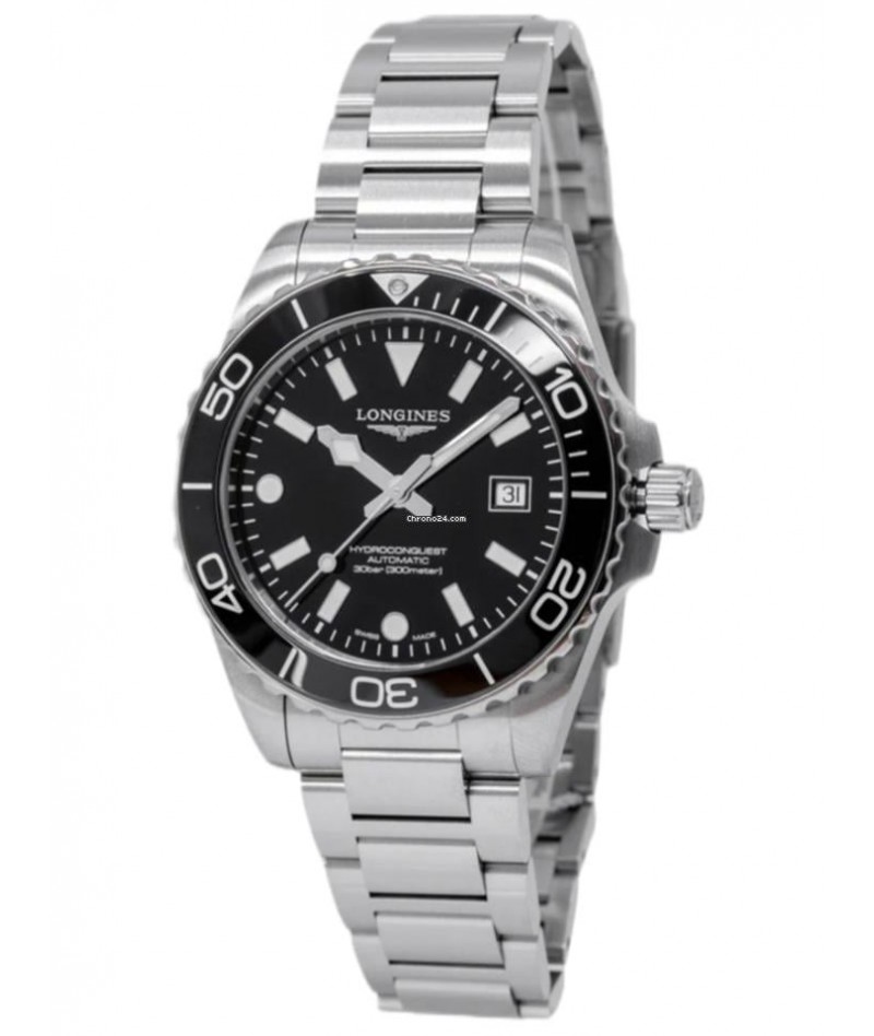 Longines - Hydroconquest Automatico Nero L3.769.4.56.6