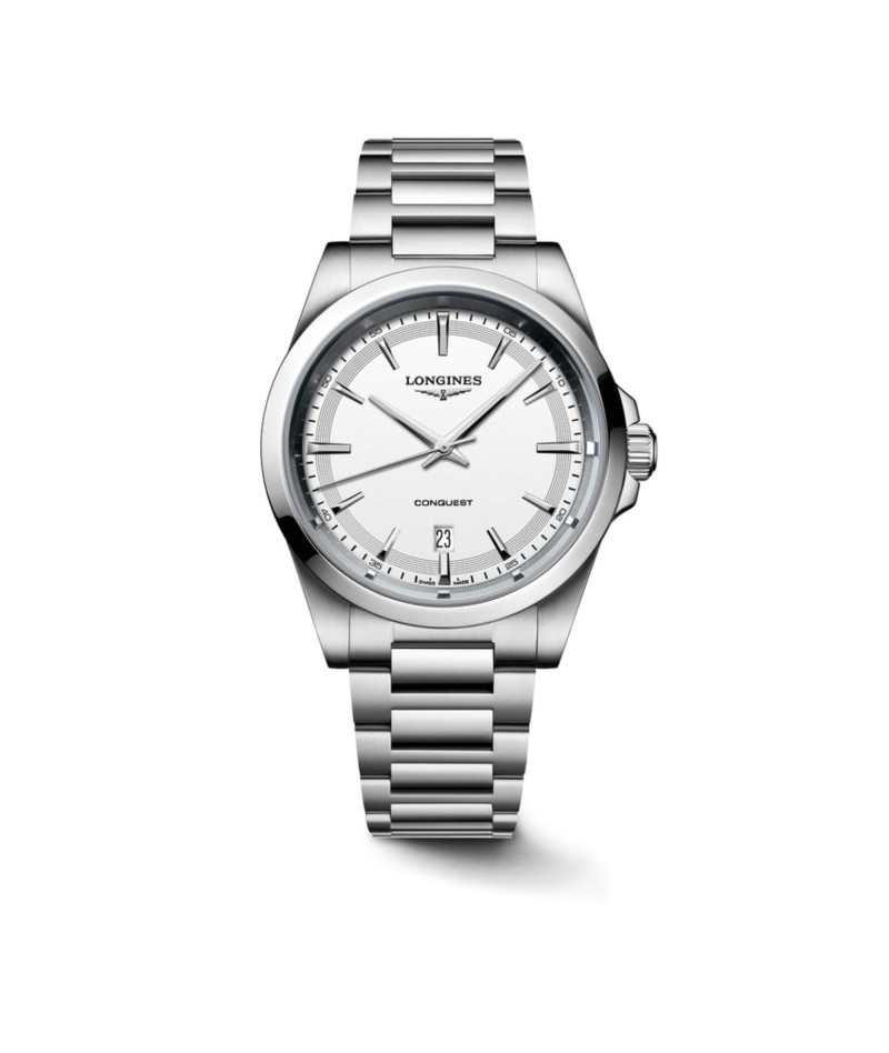 Longines - Conquest Bianco 41mm L3.860.4.12.6