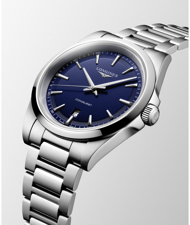 Longines - Conquest Blu 41mm L3.860.4.92.6