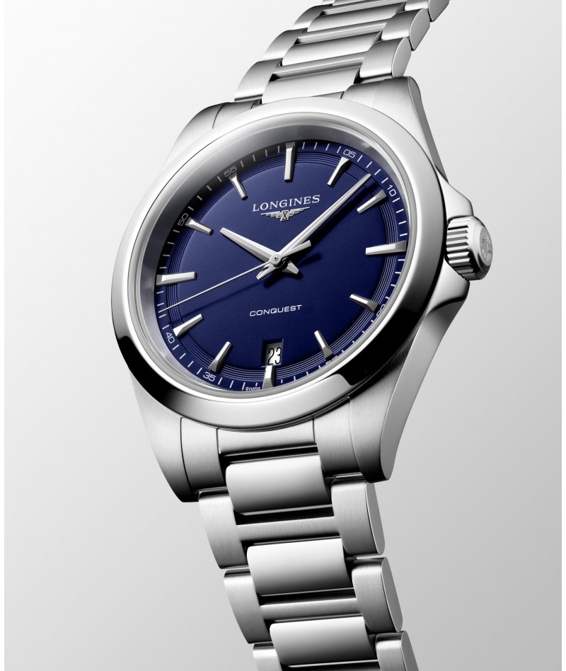 Longines - Conquest Blu 38mm L3.750.4.92.6