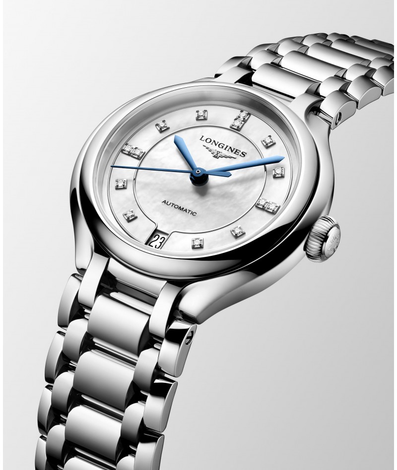 Longines - Primaluna Madreperla e diamanti 34mm...