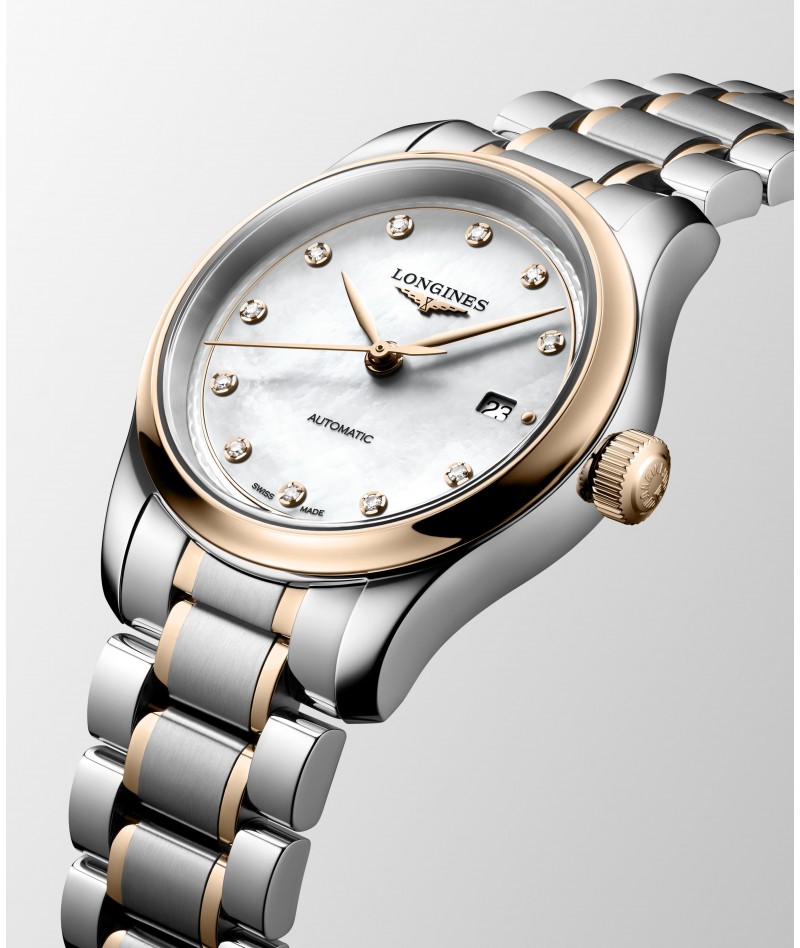Longines - Master Collection Automatico Rosè 30mm...