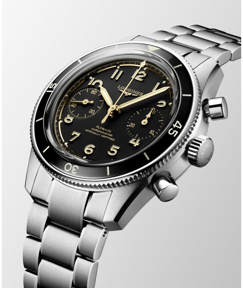 Longines - Spirit Pilot Flyback 39,50mm L3.721.4.53.6