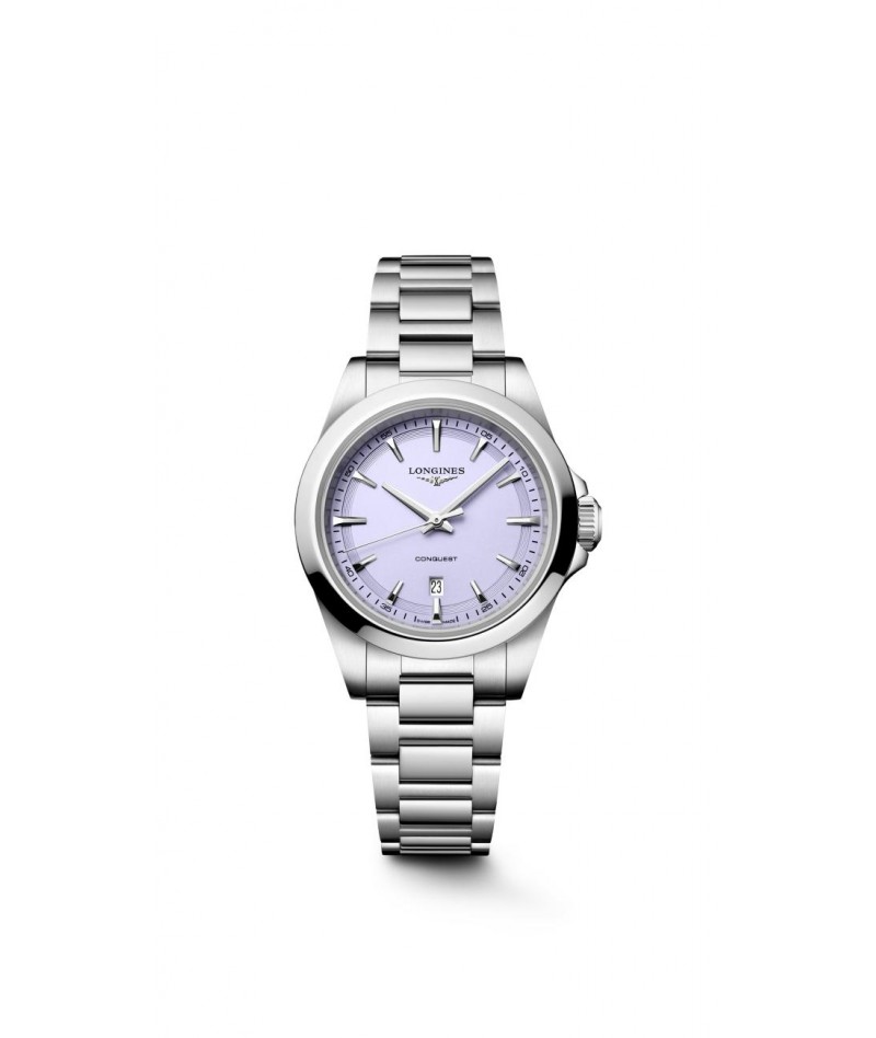 Longines - Conquest Malva Lavanda 30mm L3.350.4.02.6