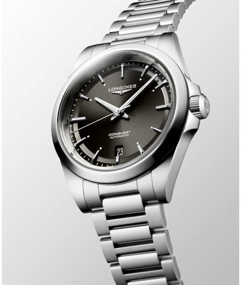 Longines - Conquest Automatico Nero 38mm L3.720.4.52.6