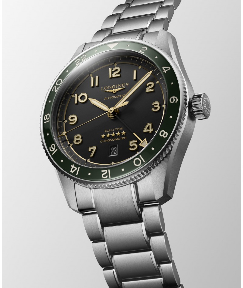 Longines - Spirit Zulu Time 42mm L3.812.4.63.6
