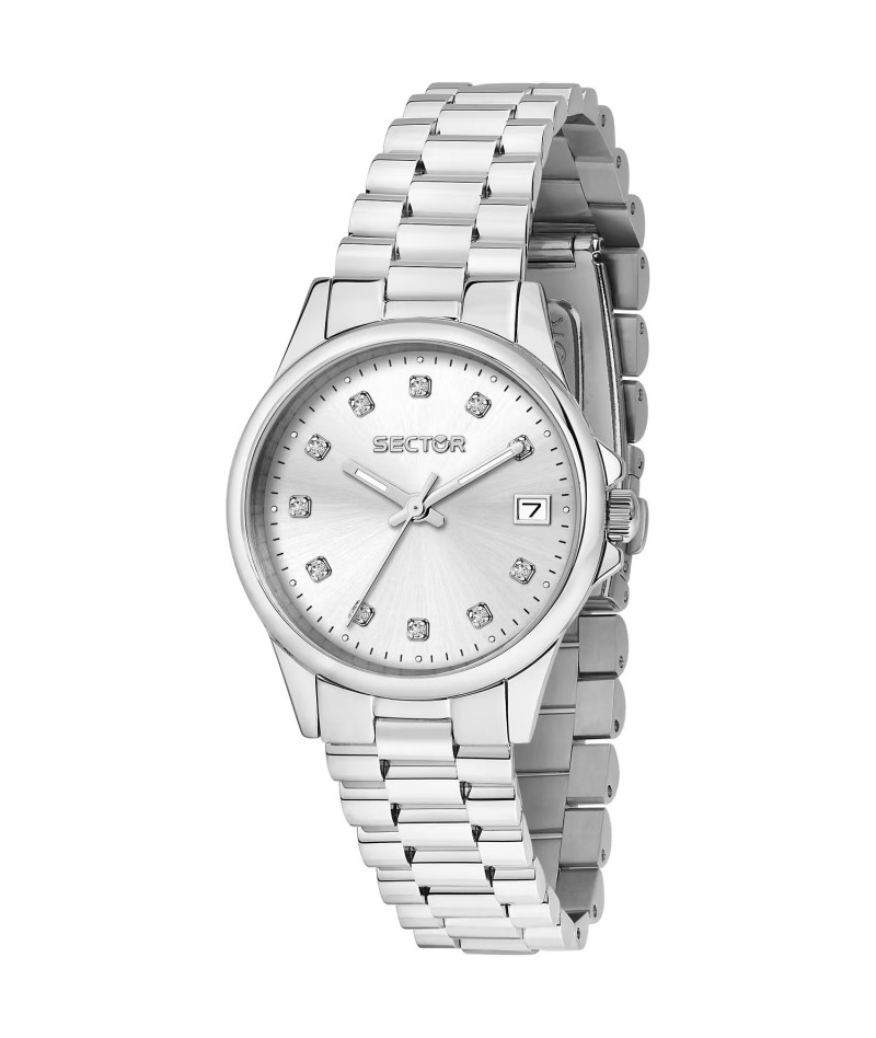SECTOR - 230 32mm Argento con cristalli R3253161542