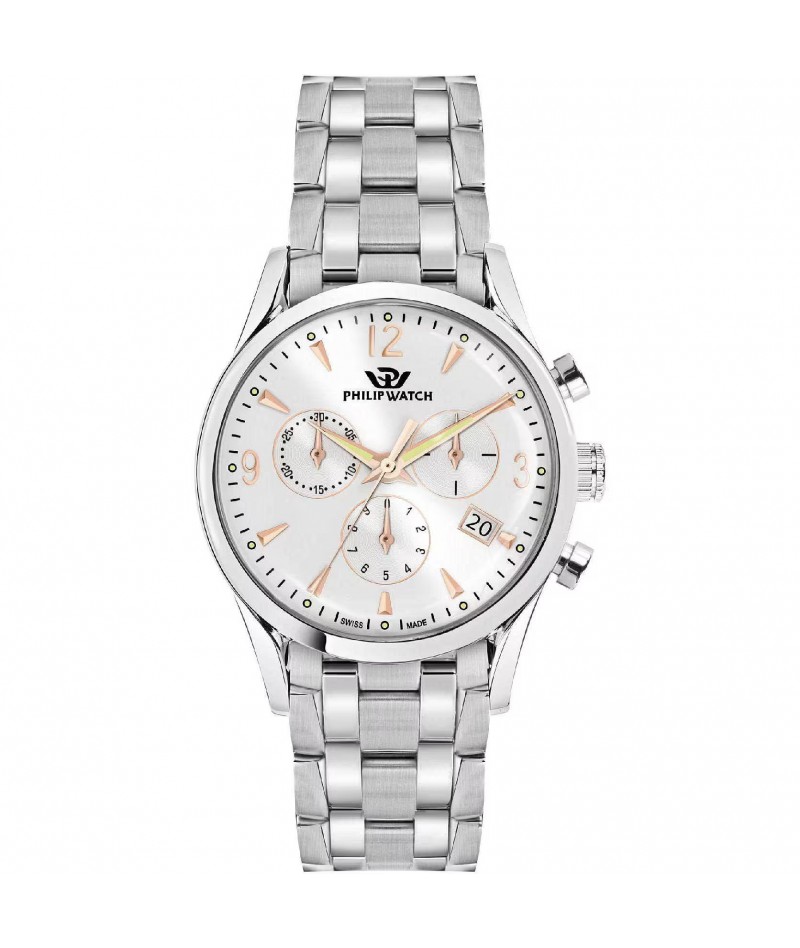PHILIP WATCH - Sunray 39mm Argento R8273908001