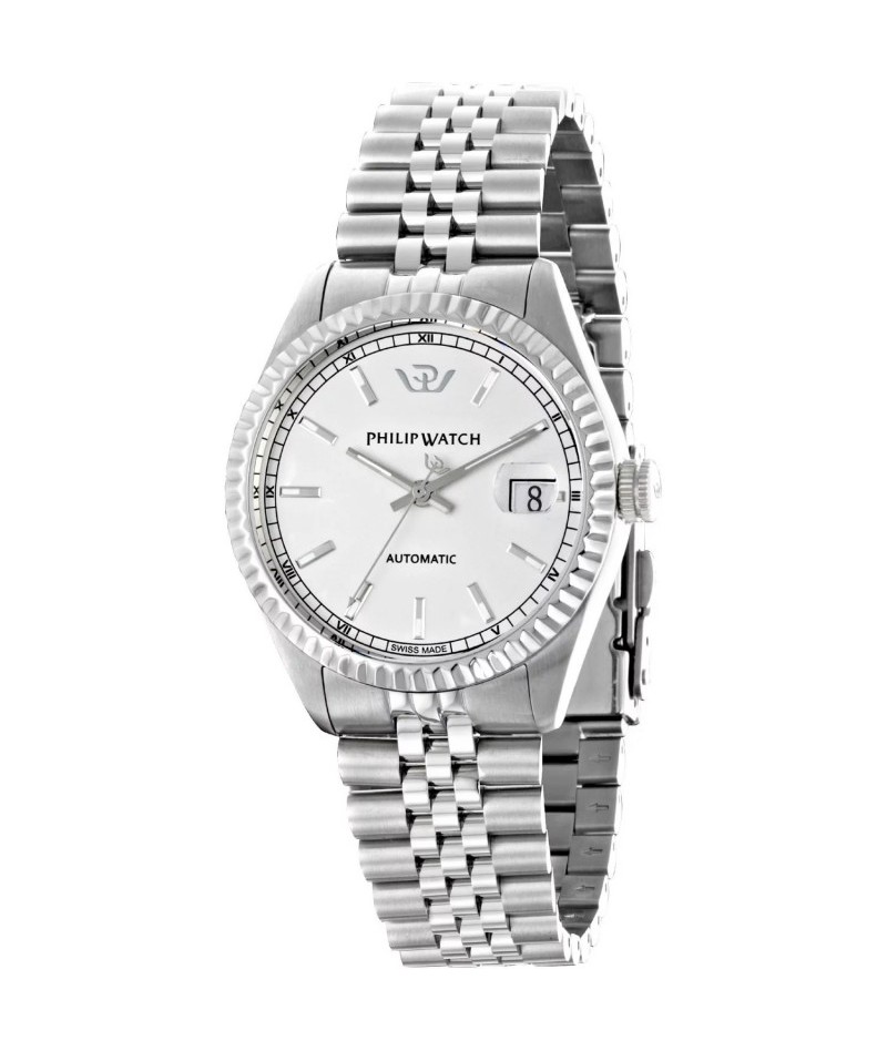 PHILIP WATCH - Caribe 38mm Argento R8223597009