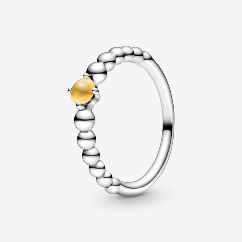 Pandora - Anello Sfere giallo 56